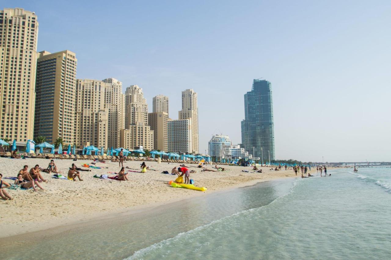 Luxury Jbr I Al Fattan Full Sea View I Free 5 Star Beach Resorts Access Дубай Екстер'єр фото